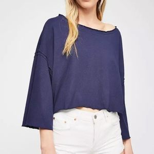 Free People Bird Gang Cropped Top